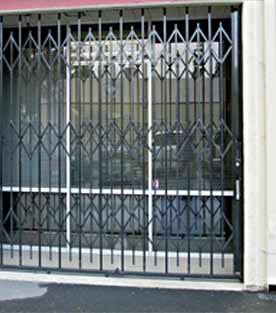 metal scissor gates