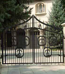 metal swing gate